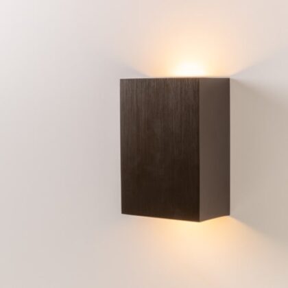 MODULAR Sulfer Wall Up/Down 2x LED 2700K Trailing Edge DI Bronze Brushed 13270014