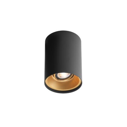 WEVER & DUCRE SOLID 1.0 PAR16 textuur zwart + goud GU10 133120K0