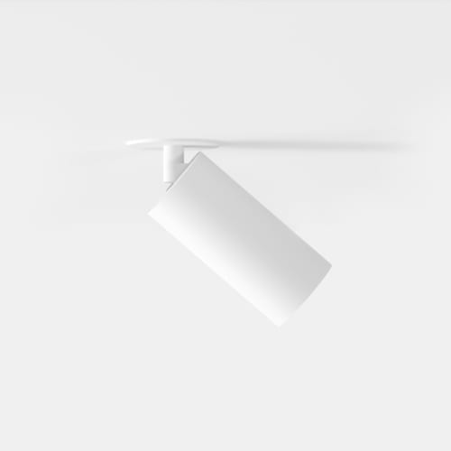 MODULAR Nyto Semi-Recessed Adjustable 40 1x LED 1800-3000K Flood DE White Structure 13835809