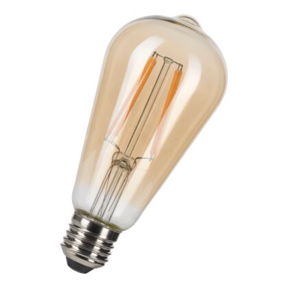 BAILEY LED Filament ST64 E27 240V 8W 2200K Gold DIM 143051