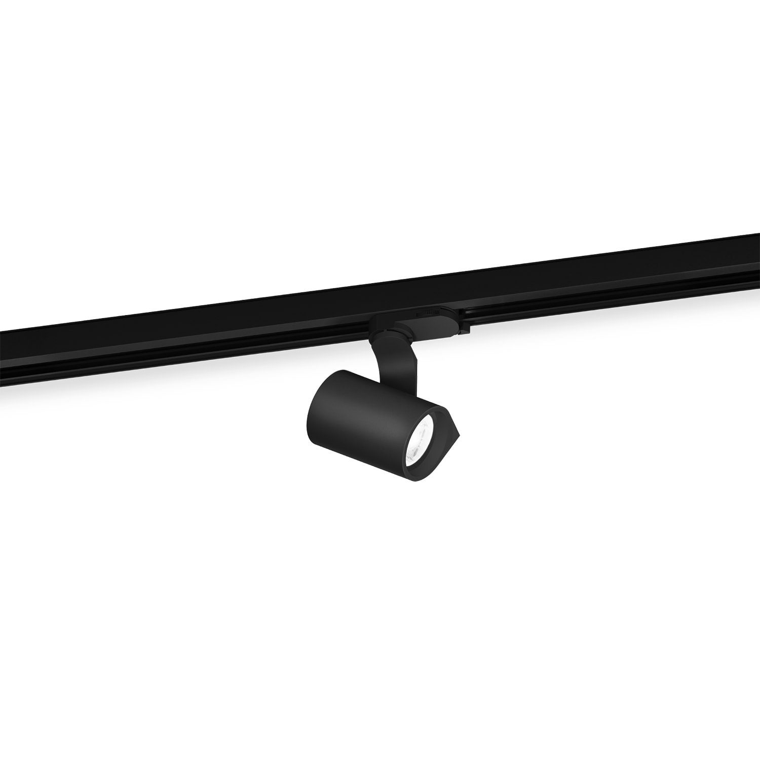 WEVER & DUCRE SQUBE ON TRACK 1.0 PAR16 textuur zwart GU10 incl. 3-fase track adapter 144720B0