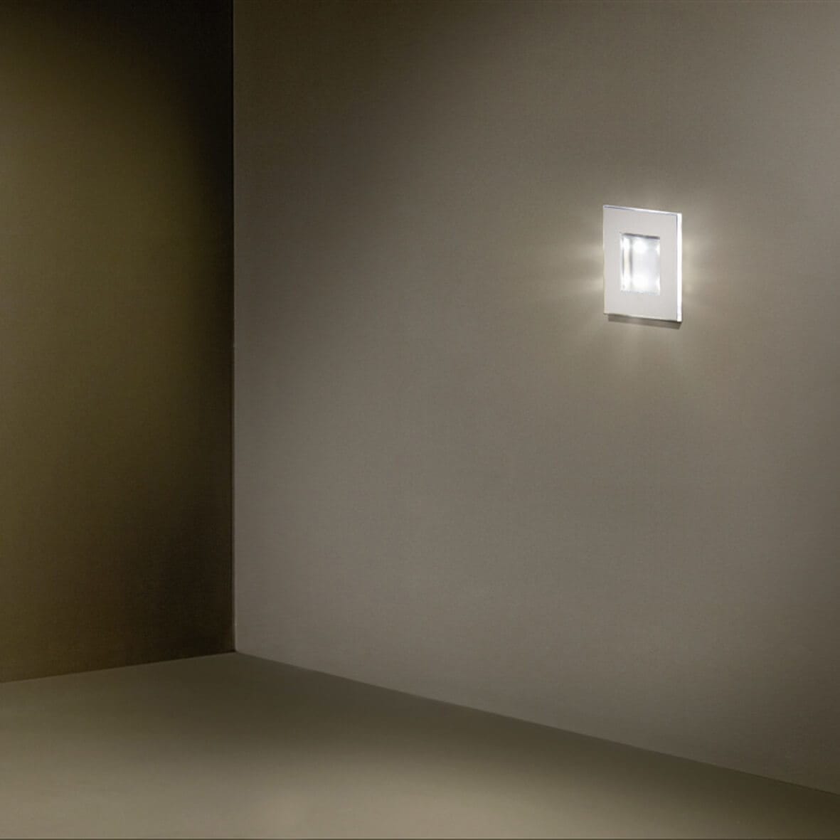 TAL ELITE LED NPG wandinbouw LED 1W 2700K 120° inox 145530