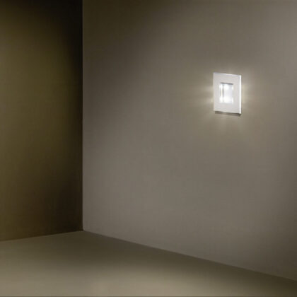 TAL ELITE LED NPG wandinbouw LED 1W 3000K 120° inox 145610