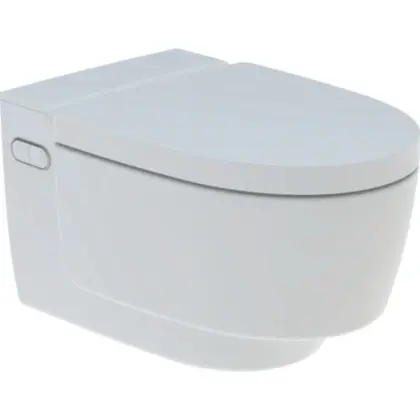 Geberit Mera Comfort douchetoilet - wit - hangtoilet voor inbouwspoelreservoir - verwarmde toiletzitting 146.210.11.1