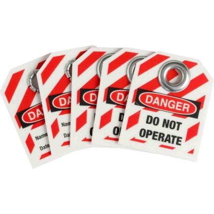 BRADY Mini safety lockout tags (25) 148824