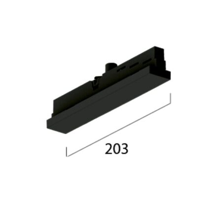 TECHNOLUX Middenvoeding voor 3-fasenstroomrail Zwart 15-575152032