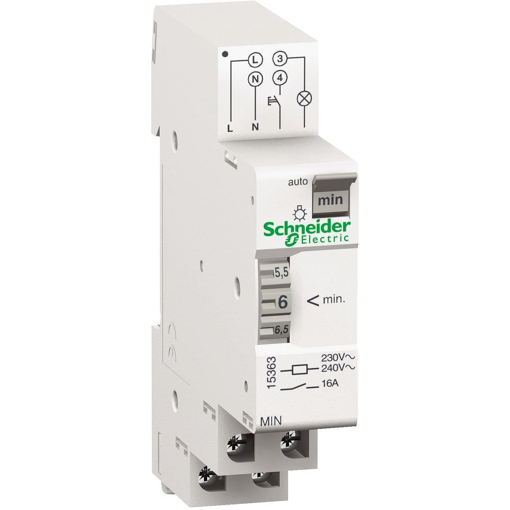 Schneider Distribution Tijdrelais met gedwongen werking MIN Multi 9 - 1..7 mn - contact NO 15363