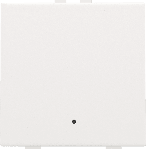 NIKO Enkelvoudige drukknop met led en comfortsensoren 154-52201