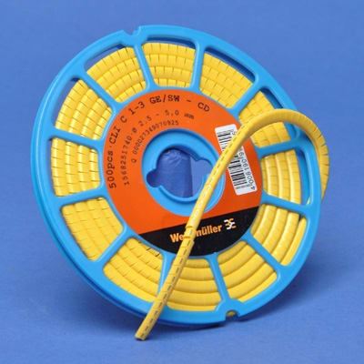WEIDMUELLER Kabelmarkering CLI 1-3 GE/SW - CD 1568251740