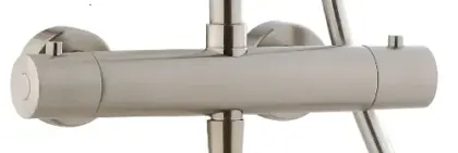 Rondo  thermostaat voor showerset - brushed nickel PVD 1568802