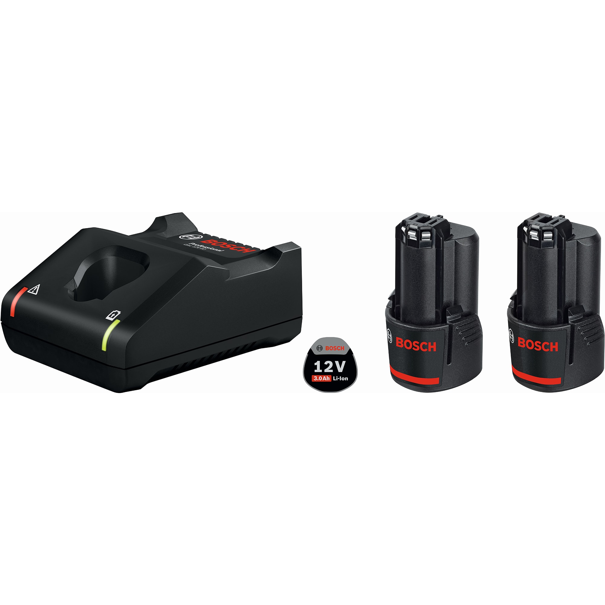 Bosch Professional Accu Starterset GBA 12 V (2x GBA 12 V 3