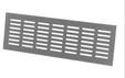 Renson 381 inbouw ventilatiestrip 500 x 80 mm natuurkleurig geanodiseerd F1  - prijs per stuk 16231