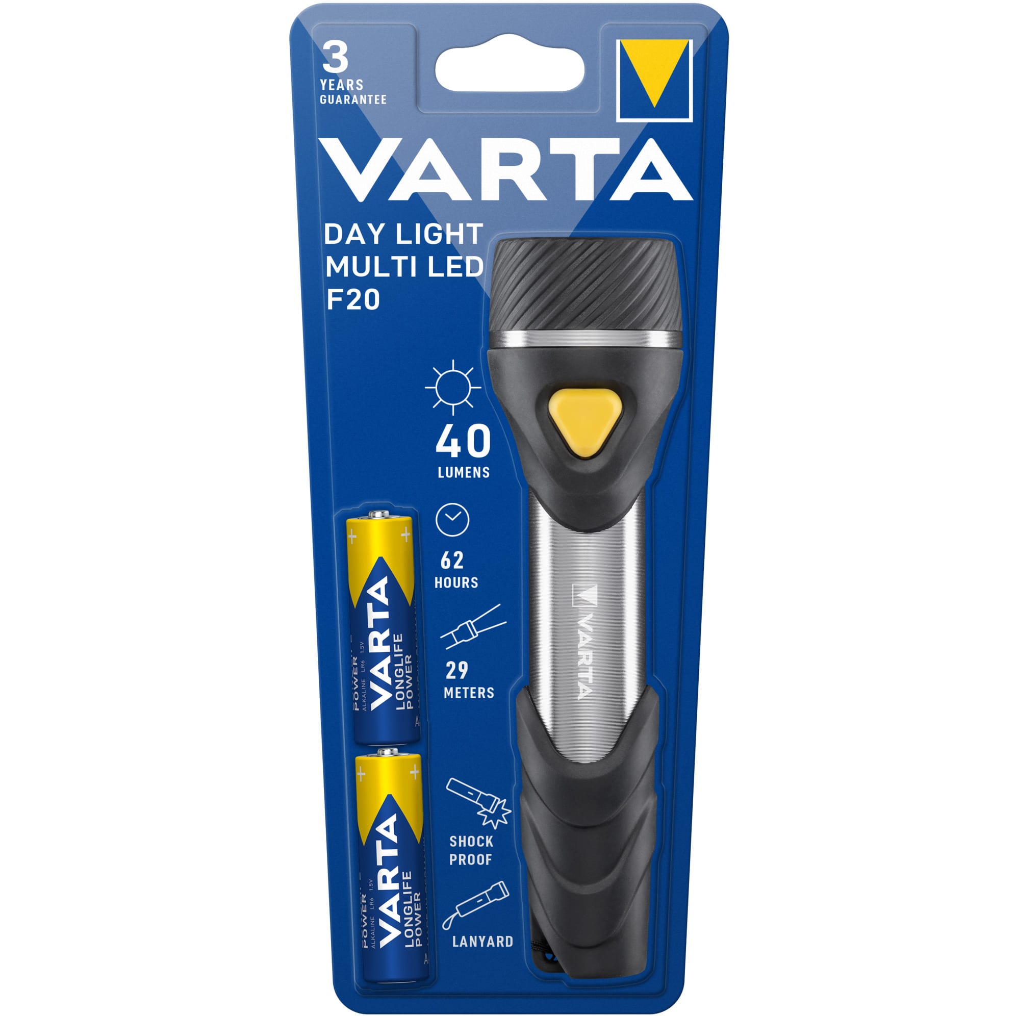 VARTA Zaklamp Day Light Multi LED F20