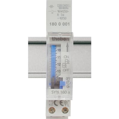 THEBEN Klok 24U zonder gangreserve 230V 50HZ 1NO 16A 1681