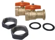 Watts WattsCIR 1B pompset met bolkranen 2 x 5/4 - prijs per set 1706002
