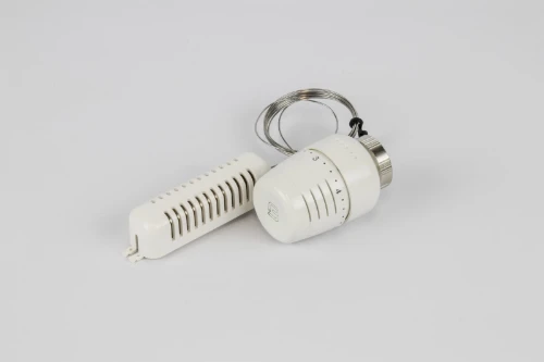 Begetube thermostaatkop type 5000 - wit - met afstandsvoeler (inbouw) - capillair 2 meter 180330200