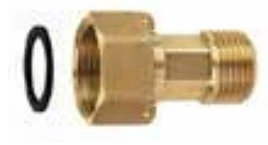 Fixaflex Messing 2-delige watertellerkoppeling MF 3/4 x 1/2 - prijs per stuk 18.98.20.15