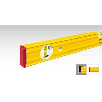 STABILA Waterpas 80 AS met versterkt profiel en zware eindkappen - lengte 60cm 19165