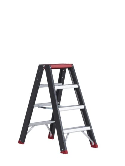 Altrex Taurus dubbel oploopbare trapladder TDO - 4 treden - werkhoogte 2