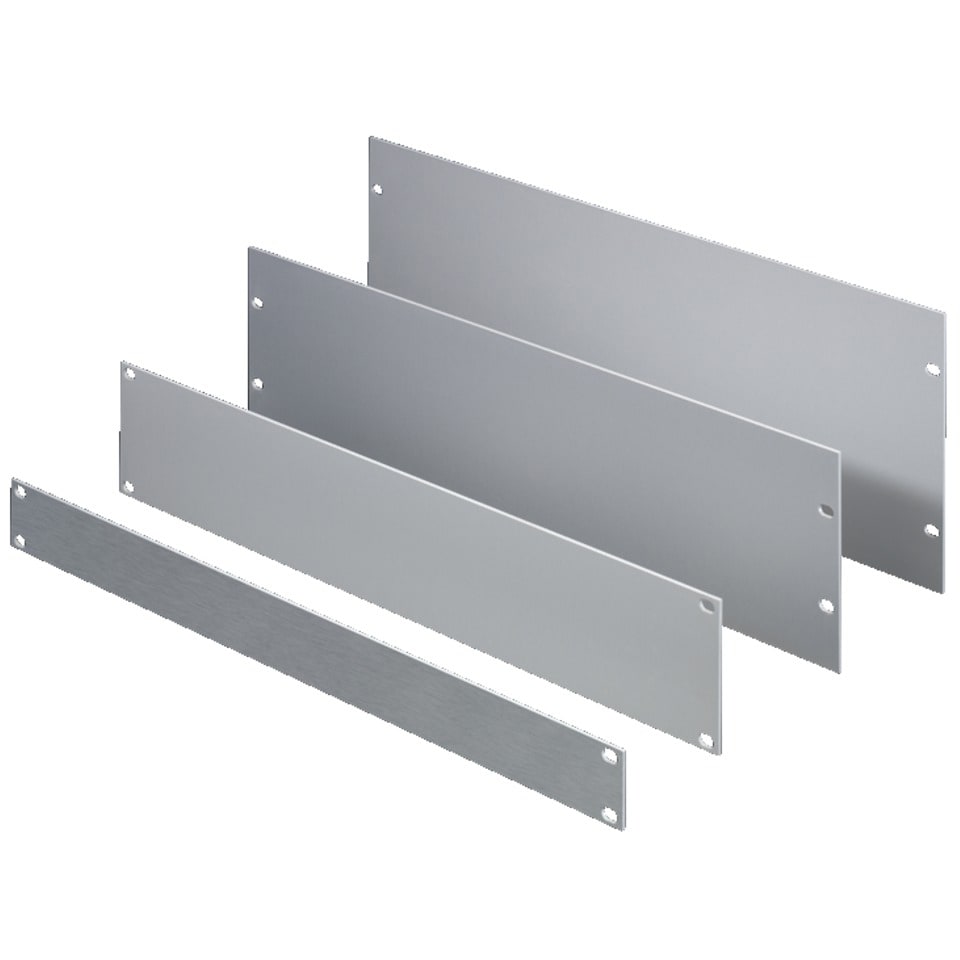 RITTAL EL Blindplaat 19 alu elox 1HE VE=3 1931200