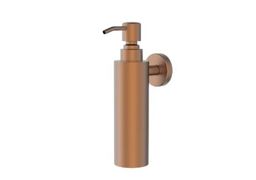 Vivo zeepdispenser wandmodel - Brushed Copper PVD - koper mat PVD 1984952