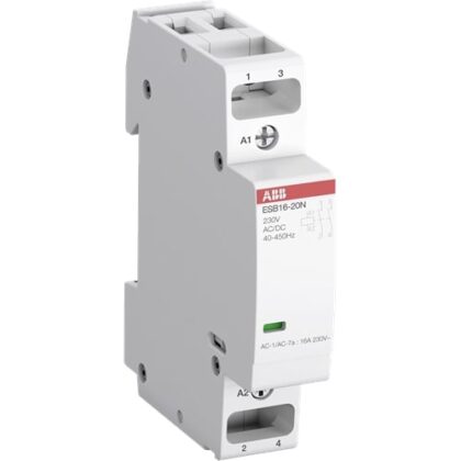 ABB Modulaire installatiemagneetschakelaar 2 NO contacten Spoelspanning: 24V AC/DC 1SBE111111R0120