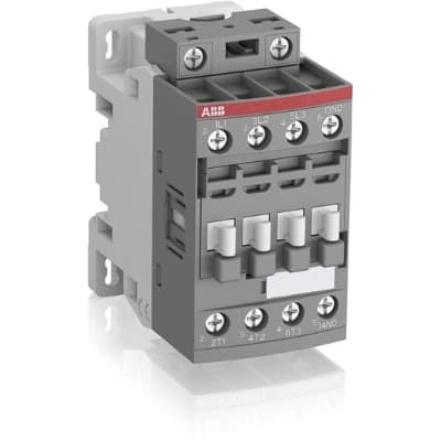 ABB Contactor AF09 9A AC3 3P 1NO 100-250V AC/DC met breedspanningsspoel 1SBL137001R1310