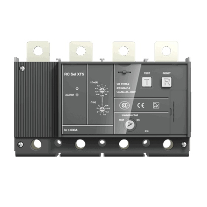 ABB RESIDUAL CURRENT RELEASE RC B TYPE -B- FOR C.BREAK. FOUR-POLE XT5 1SDA118008R1
