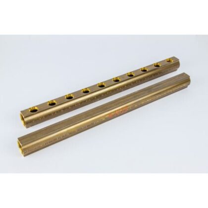 BEGETUBE Collector - doorlaat 1'' met 10 aansluitingen 1/2''V -zonder ontluchtingsopening 200100010