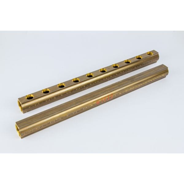 BEGETUBE Collector - doorlaat 1'' met 10 aansluitingen 1/2''V -zonder ontluchtingsopening 200100010