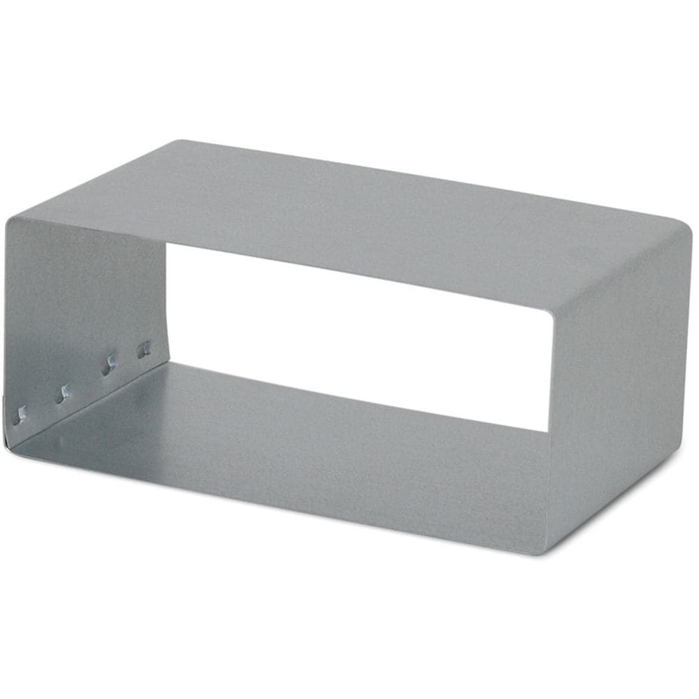 Ventilair Horizontale koppelstuk uitwendig - 220x80 - galva 2004000029
