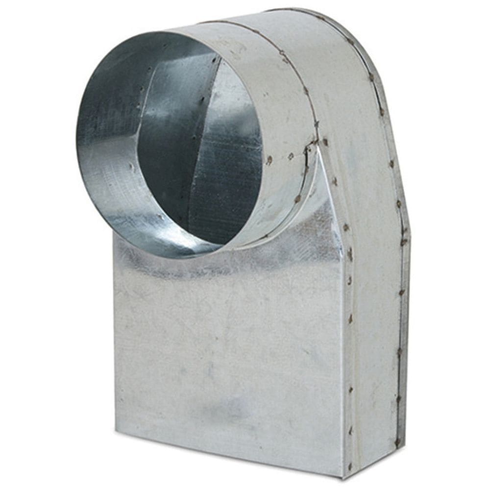 Ventilair Traphoek 220x80 naar rond Ø160 TRB1x220-160 2004000073
