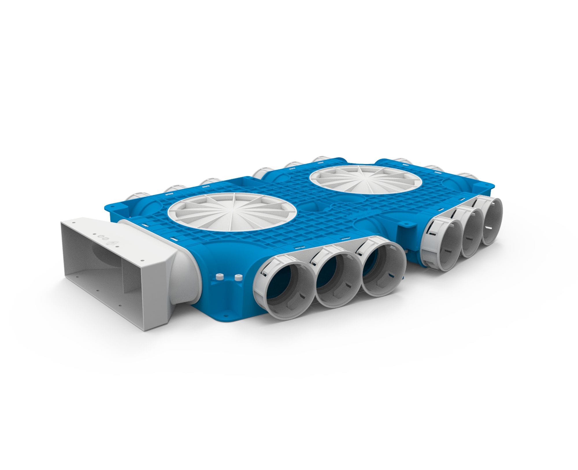 VENT-AXIA K69 15 220 / Verdeler 1xK 15xØ69 4xD69mm 4xD 220x80** 2005000538