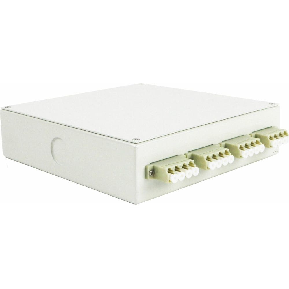 Excel Networking Solutions LC Patch Box - 4 Port Quad (16-Core) - 160mm x 160mm x 40mm 202-108