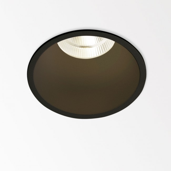 DELTA LIGHT Deep Ringo LED 93033 plafondinbouw 3000K CRI90 33° IP43/20 zwart 202 272 811 932 B