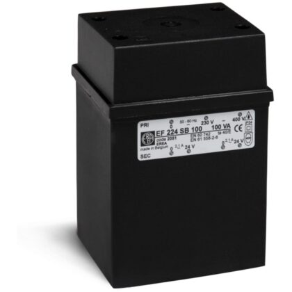 EREA 1f Veiligheidstransfo IP54- 0-230-400V // 2x0-24V-P 100VA 2051