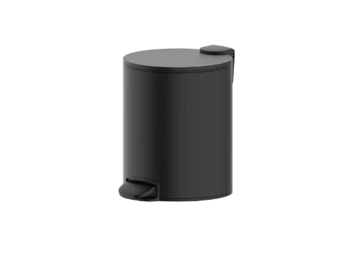 Vivo afvalemmer met pedaal 205 mm - zwart mat PVD 2069145