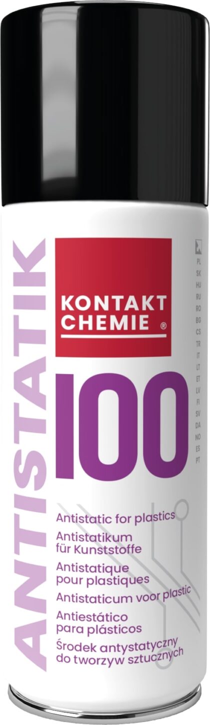 Kontakt ANTISTATIC 100 - Anti-statische Spray - Voor plastieken - 200ml 2080011_SP200