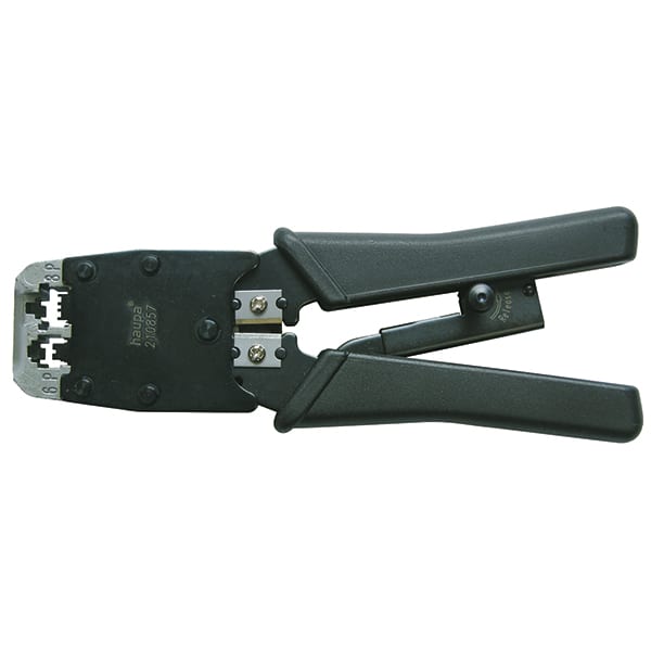 Haupa Perstang Profi onafgeschermde modular jack RJ11/RJ12/RJ45 6-8-polig 210857