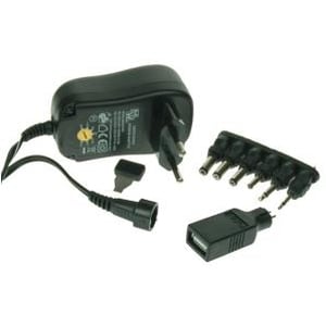ELIMEX Geschakelde voeding - 230V AC naar 3-12V DC / 1000mA - inplugbaar 22016
