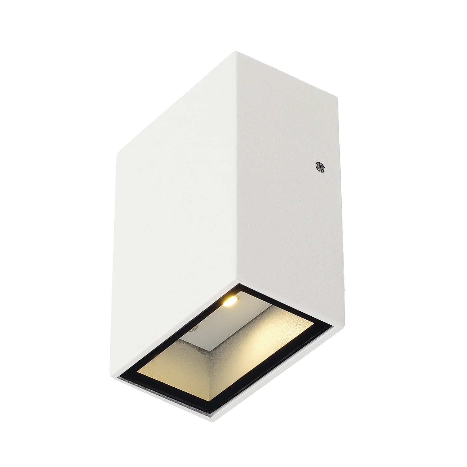 SLV Belgium QUAD 1 wandlamp wit LED 1x3W warmwit 232461