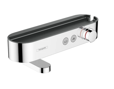 Hansgrohe Pulsify ShowerTablet Select badthermostaat 400 opbouw/zwenkbare uitloop - chroom 24340000