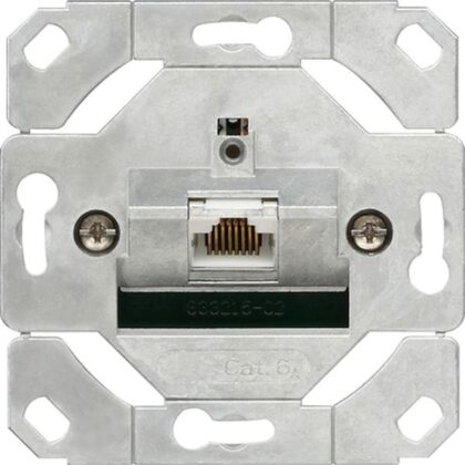 GIRA Netwerkaansluitdoos cat.6A 1-v Basiselement 245100