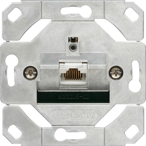 GIRA Netwerkaansluitdoos cat.6A 1-v Basiselement 245100