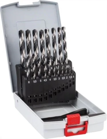 Bosch HSS PointTeQ 19-delige set metaalboren ProBox 1 - 10 mm - prijs per set 2608577351
