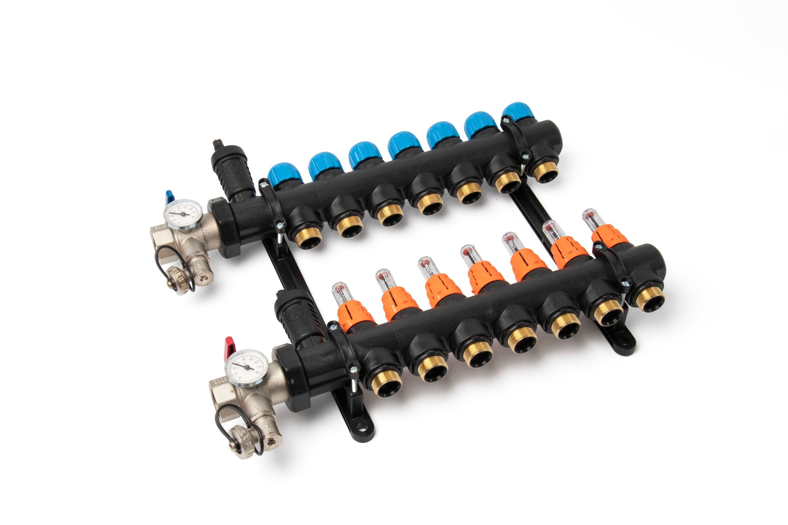 BEGETUBE Gemont. Collector Kunststof 1 met 7kr + topmeters en 2 AUTO. ontluchters 264000907