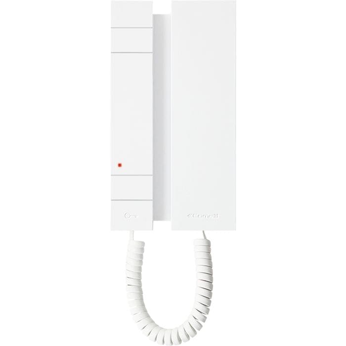 Comelit Deurintercom met 2 knoppen voor simplebus audio mini-serie 2708W/A