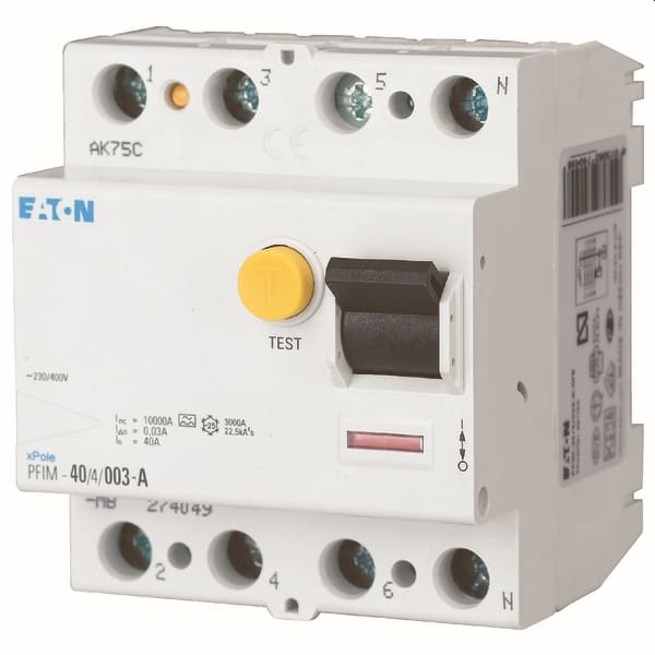EATON Aardlekschakelaar PFIM-25/4/003-A-MB