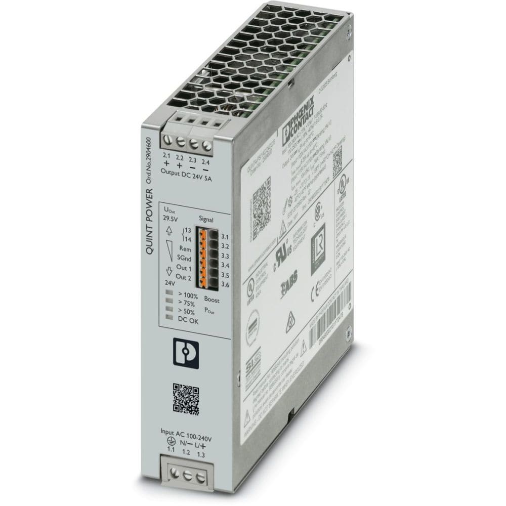 PHOENIX CONTACT Primair geschakelde voeding QUINT POWER met instelbare uitgangskarakteristiek