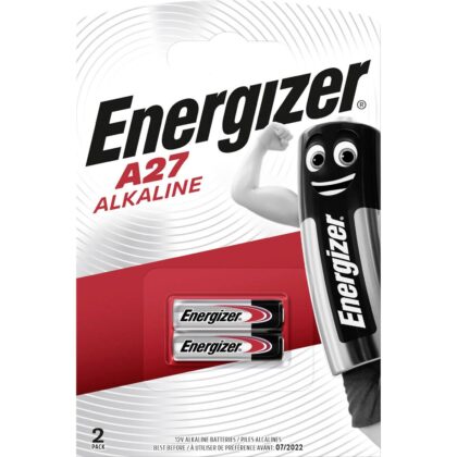 Energizer Batterij alkaline 12V A27 - blister 2 stuks 2/A27